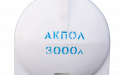Бочка пластиковая горизонтальная 3000 литров белая