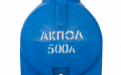 Бочка пластиковая для воды горизонтальная 500 литров синяя