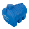 Бочка пластиковая горизонтальная 1000 литров для воды синяя